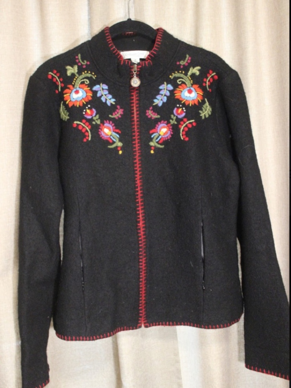 Felt Floral Jacket